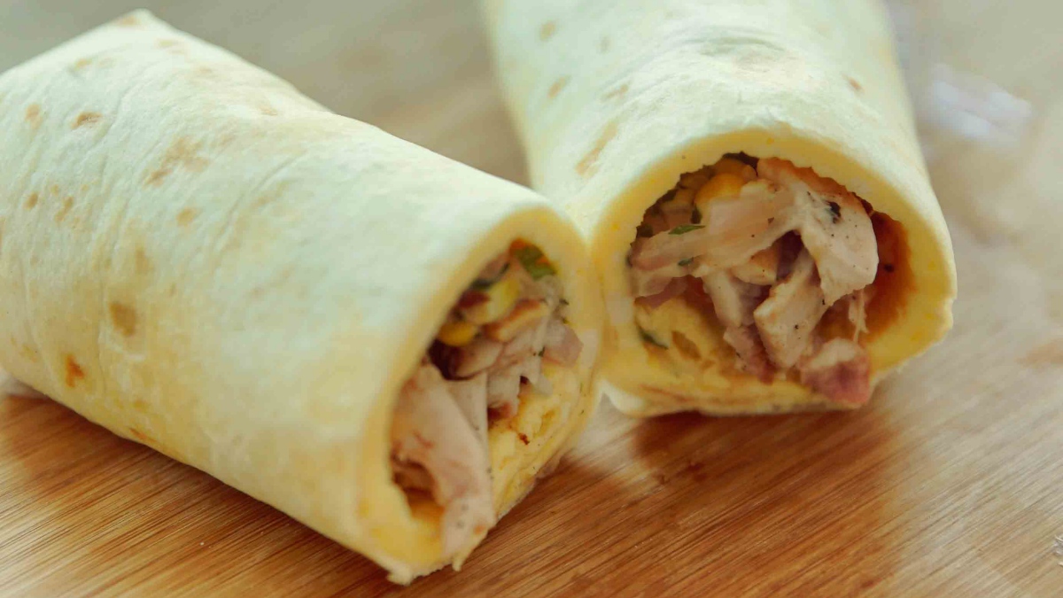 Chicken Tortilla Wrap | Beharry Kitchen
